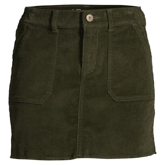 Nwt No Boundaries Juniors' Corduroy Pocket Skirt - Picture 6 of 6